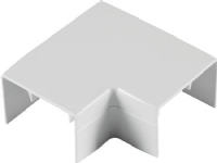 HAGER Fladvinkel LFF 40095 PH For LF 40090 Højde 40 mm, bredde 90 mm Perlehvid plast