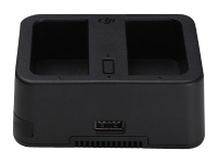 DJI WCH2 Charging Hub - Batterilader - 2 x batteries charging - 6 A - 3 utgangskontakter (USB, batterikobler) - for CrystalSky CS550, CS785, CS785U