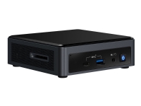 Intel Next Unit of Computing 10 Performance kit - NUC10i5FNKN - Barebone - mini-PC - 1 x Core i5 10210U / 1.6 GHz - RAM 0 GB - UHD Graphics - GigE - WLAN: Bluetooth 5.0, 802.11a/b/g/n/ac/ax