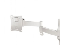 Hama Ultraslim FULLMOTION TV Wall Bracket, 5 stars, XS - Monteringssett - for TV - metall - hvit - skjermstørrelse: 10-26 - veggmonterbar
