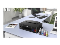 Canon PIXMA G1411 - Skriver - farge - ink-jet - A4/Legal - inntil 8.8 ipm (mono) / inntil 5 ipm (farge) - kapasitet: 100 ark - USB 2.0
