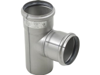 Blücher gr.rør 87.5gr.75mm - m.O-ringe RF AISI 304.Alm RF stål