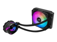 ASUS ROG STRIX LC 120 RGB - Væskekjølesystem for prosessor - (for: LGA1156, LGA1366, LGA1155, LGA2011, LGA1150, LGA2011-3, LGA1151, AM4, LGA2066, TR4, LGA1200) - aluminium med kobberbasis - 120 mm