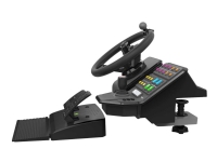 Logitech Heavy Equipment - G-Series - hjul- og pedalsett - kablet - for PC