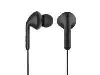 DEFUNC Basic Music, Hodesett, In-ear, Calls/Music, Sort, Stereofonisk, 1,2 m