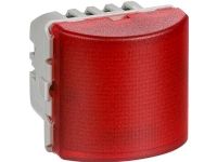 LAURITZ KNUDSEN Fuga® signallampe 1 modul, LED 230V konstant/blink, rød.