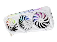 ASUS ROG-STRIX-RTX3080-O10G-WHITE-V2 - White OC Edition - grafikkort - GF RTX 3080 - 10 GB GDDR6X - PCIe 4.0 - 2 x HDMI, 3 x DisplayPort - hvit - LHR