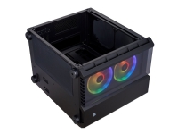 CORSAIR Crystal Series 280X RGB - Tower - mikro ATX - sidepanel med vindu (herdet glass) - ingen strømforsyning (ATX) - svart - USB/lyd