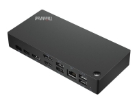 Lenovo ThinkPad Universal USB-C Smart Dock - Dokkingstasjon - USB-C - HDMI, 2 x DP - GigE - 135 watt - Europa - for ThinkPad X1 Carbon Gen 9 20XW, 20XX X1 Yoga Gen 6 20XY, 20Y0