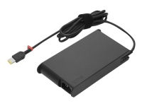Lenovo ThinkPad 230W Slim AC Adapter (Slim-tip) - Strømadapter - AC 90-265 V - 230 watt - svart - for ThinkPad P1 Gen 4 P15v Gen 2 P17 Gen 2 T15g Gen 2 T15p Gen 2 X1 Extreme Gen 4