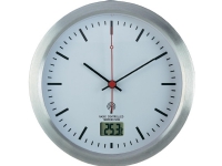 Renkforce E1003R Radio Vægur 17 cm x 6 cm Sølv Badeværelse/vådrum egnet
