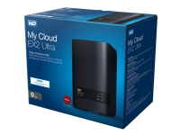 WD My Cloud EX2 Ultra WDBVBZ0000NCH - Personlig skylagringsenhet - 2 brønner - RAID 0, 1, JBOD - RAM 1 GB - Gigabit Ethernet - iSCSI support