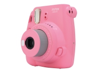 Fujifilm Instax Mini 9 - Øyeblikkskamera - linse: 60 mm flamingorosa