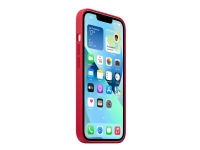 Apple - (PRODUCT) RED - baksidedeksel for mobiltelefon - med MagSafe - silikon - rød - for iPhone 13