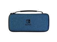 Hori NSW-811U, Hardplast, Nintendo, Blå, Nintendo Switch OLED, Nintendo Switch, Støvresistent, Ripebestandig, Glidelås