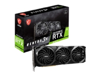 MSI GeForce RTX 3070 Ti VENTUS 3X 8G OC - Grafikkort - NVIDIA GeForce RTX 3070 Ti - 8 GB GDDR6X - PCIe 4.0 - HDMI, 3 x DisplayPort - LHR