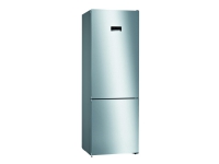 Bosch Serie | 4 KGN49XIEA - Kjøleskap/fryser - bunnfryser - bredde: 70 cm - dybde: 67 cm - høyde: 203 cm - 438 liter - Klasse E - rustfritt stål