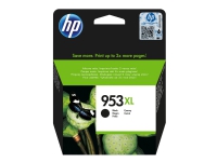 HP 953XL - 42.5 ml - Høy ytelse - svart - original - blister - blekkpatron - for Officejet Pro 77XX, 82XX, 87XX