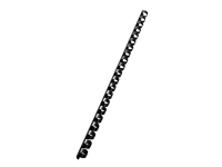 Leitz ComBIND - 10 mm - 32 cm - 21 ringer - A4 (210 x 297 mm) - 65 ark - svart - 100 stk plastbindekam
