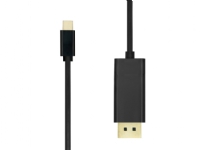 ProXtend USBC-DP-002, 2 m, USB Type-C, DisplayPort, Hankjønn, Hankjønn, Rett