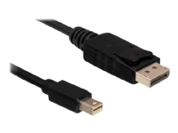 Delock - DisplayPort-kabel - DisplayPort (hann) til Mini DisplayPort (hann) - 5 m - svart