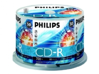 Philips CR7D5NB50 - 50 x CD-R - 700 MB (80 min) 52x - spindel