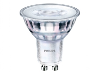 Philips LED Classic - LED-pære for søkelys - GU10 - 4.9 W (ekvivalent 65 W) - klasse E - hvitt lys - 3000 K