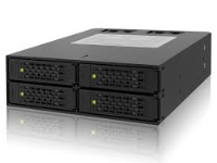 Cremax ICY Dock MB994SP-4S - Lagringsdrevhylse med kjølevifte - 2.5 - fra 5,25 til 2,5 - svart