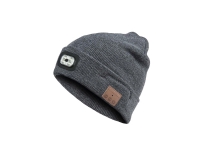 BLUE ELECTRIC LED Beanie med bluetooth-headset - 2215308