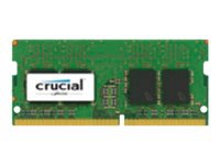 Crucial - DDR4 - modul - 8 GB - SO DIMM 260-pin - 2400 MHz / PC4-19200 - CL17 - 1.2 V - ikke-bufret - ikke-ECC