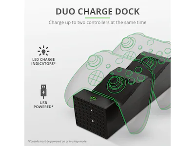 Trust GXT 250 Duo charge dock