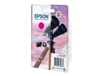 Epson 502 - 3.3 ml - magenta - original - blister - blekkpatron - for Expression Home XP-5100, 5105, 5150, 5155 WorkForce WF-2860, 2865, 2880, 2885