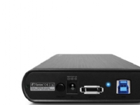 FANTEC DB-ALU3e - Drevkabinett - 3.5 - SATA 1.5Gb/s - eSATA 3Gb/s, USB 3.0 - svart