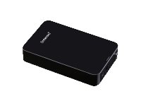 Intenso Memory Center - Harddisk - 4 TB - ekstern (stasjonær) - 3.5 - USB 3.0 - 5400 rpm - buffer: 32 MB - svart