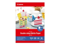 Canon Double-sided Matte Paper MP-101D - Matt - 275 mikroner - A4 (210 x 297 mm) - 240 g/m² - 50 ark papir