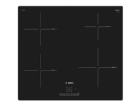 Bosch Serie | 4 PIE601BB5E - Induksjonskomfyrtopp - 4 plater - Nisje - bredde: 56 cm - dybde: 50 cm - svart - uten ramme - svart