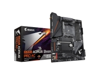 Gigabyte B550 AORUS Pro AC, AMD, AM4, AMD Ryzen 3 3rd Gen, 3rd Generation AMD Ryzen 5, 3rd Generation AMD Ryzen 7, 3rd Generation AMD..., DDR4-SDRAM, 128 GB, DIMM