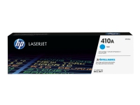 HP 410A - Cyan - original - LaserJet - tonerpatron (CF411A) - for Color LaserJet Pro M452, MFP M377, MFP M477