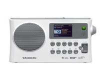 Sangean WFR-28C, Internett, Digitalt, DAB+,FM, 87,5 - 108 MHz, 174 - 240 MHz, CT,PS,PTY,RT