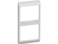 LAURITZ KNUDSEN Opus® 66 ramme 2 modul lodret, lysegrå.