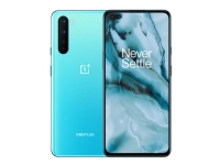 OnePlus Nord - 5G smarttelefon - dobbelt-SIM - RAM 8 GB / 128 GB - OLED-display - 6.44 - 2400 x 1080 piksler (90 Hz) - 4x bakkameraer 48 MP, 8 MP, 5 MP, 2 MP - 2x front cameras 32 MP, 8 MP - blå marmor