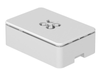 OKdo Standard - Boks - ABS-plast - hvit - for Raspberry Pi 4 Model B, 4 Model B Starter Kit, 4 Starter Kit