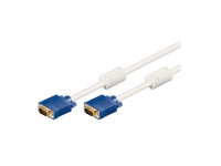 Goobay CAK XGA SVGA 1000 15M/15M BEIGE 10m, 10 m, VGA (D-Sub), VGA (D-Sub), Hvit