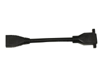 VivoLink Pro - HDMI-kabel - HDMI hunn til HDMI hunn - 15 cm - 4K-støtte