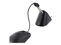 DELTACO Gaming GAM-044 Mouse Bungee - Muskabelstyringssystem - svart, sølv