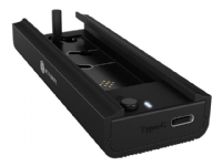 RaidSonic ICY BOX IB-180MC-C31 - Drevkabinett - M.2 - SATA 6Gb/s / PCIe 3.0 x2 (NVMe) - USB 3.2 (Gen 2), USB-C 3.2 (Gen 2) - svart