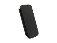 Krusell Flipcover DONSö - Beskyttende deksel for mobiltelefon - svart - for Samsung Galaxy S4
