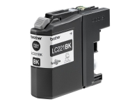Brother LC221BK - Svart - original - blekkpatron - for Brother DCP-J562DW, MFC-J480DW, MFC-J680DW, MFC-J880DW