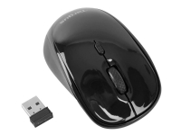 Targus - Mus - høyre- og venstrehåndet - optisk - trådløs - 2.4 GHz - USB trådløs mottaker - svart