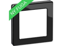 LAURITZ KNUDSEN FUGA PURE designramme glas 1 modul, sort.